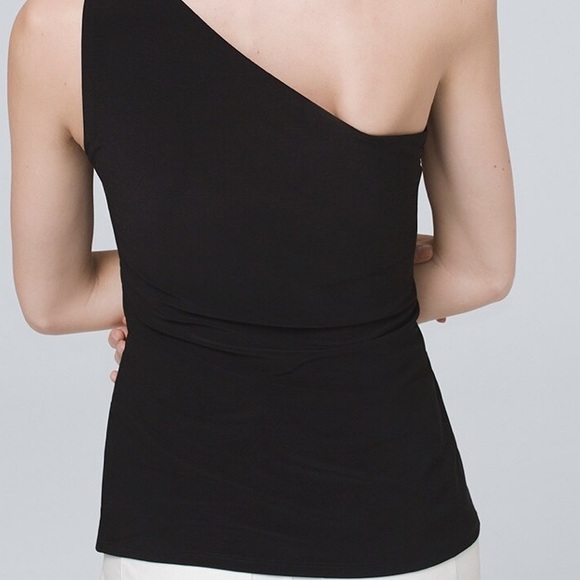 White House Black Market One-Shoulder Top NWT - Picture 4 of 6